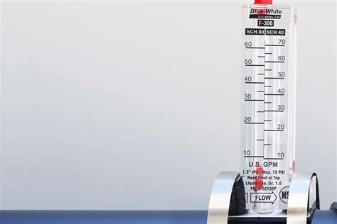 Blue White F300 Flowmeter .